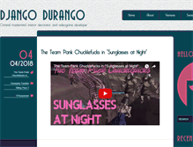 Tablet Screenshot of djangodurango.com